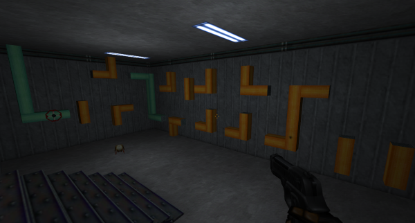 Final textured valve puzzle space